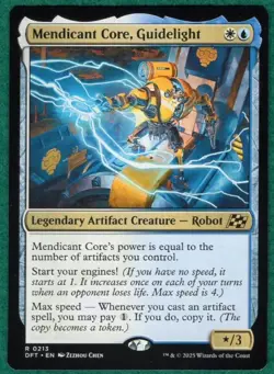 Mendicant Core, Guidelight - Aetherdrift DFT #0213 - Magic MTG Card - Image 1