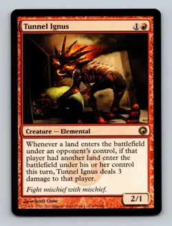 3x Tunnel Ignus ~ Scars of Mirrodin [ Excellent ] [ Magic MTG ] - Image 1