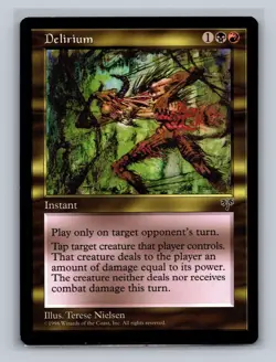 1x Delirium Light Play MTG Magic LP - Image 1