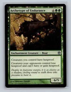 Archetype of Endurance - Light Play MTG Born of the Gods - Image 1