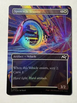 Spotcycle Scouter (Borderless) Aetherdrift Foil - Image 2