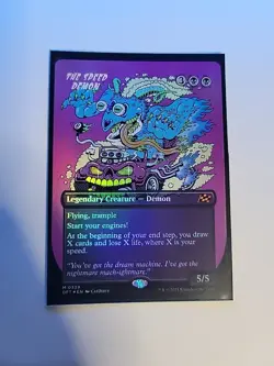 The Speed Demon (Borderless) Aetherdrift Foil - Image 1