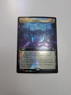 MTG - Horizon of Progress (Extended Art Ripple Foil) - Commander: M3C NM/M - Image 1