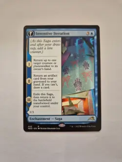 Inventive Iteration ~ Kamigawa: Neon Dynasty [ NearMint ] [ Magic MTG ] FULL ART - Image 1