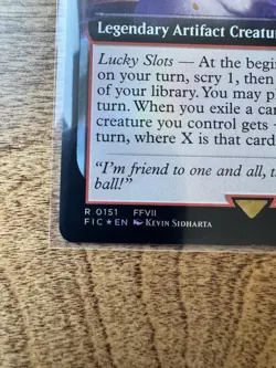 Magic MTG Final Fantasy - Cait Sith, Fortune Teller EXTENDED ART FOIL 151 - Image 2