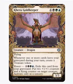 Kheru Goldkeeper (Showcase) Tarkir: Dragonstorm (TDM) - MTG Uncommon #313 - Image 1