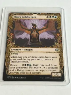 Kheru Goldkeeper (Showcase) Tarkir: Dragonstorm (TDM) - MTG Uncommon #313 - Image 3
