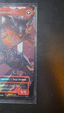 MTG, Final Fantasy: Clive, Ifrit's Dominant (Borderless) (Surge Foil) #0530 - Image 5