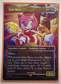 Amy Rose (Rainbow Foil) #2083 (NM) Secret Lair Drop SLD Magic MTG - Image 1