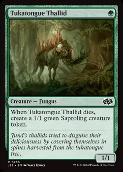 Tukatongue Thallid [Foundations Jumpstart] Near Mint MTG - Image 1