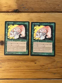 MTG - Magic the Gathering - 2x Llanowar Elves x2 - Foreign FBB - Chinese - Image 1