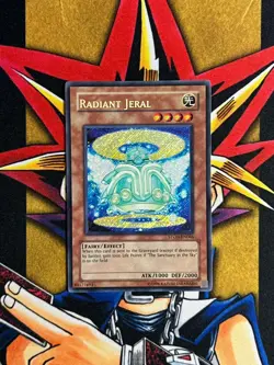 STON-EN066 Radiant Jeral Secret Rare UNL Edition VLP Yugioh Card - Image 1
