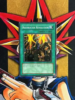 TP6-EN005 Restructer Revolution Super Rare UNL Edition NM Yugioh Card - Image 1
