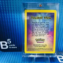 2000 ANCIENT MEW DETAILS INSERT CARD - Pokemon Card Promo - Image 1
