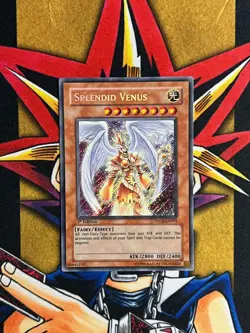 TDGS-EN094 Splendid Venus Secret Rare 1st Edition MP+ Yugioh Card - Image 1