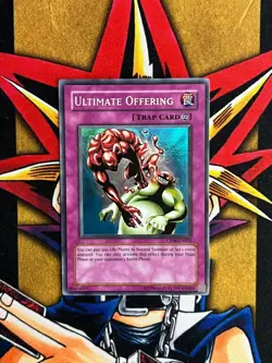 CP04-EN002 Ultimate Offering Super Rare UNL Edition MP Yugioh Card - Image 1
