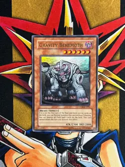 CP08-EN001 Gravity Behemoth Super Rare UNL Edition NM Yugioh Card - Image 1