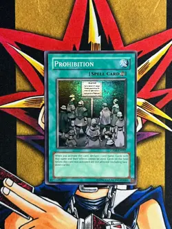 CP08-EN002 Prohibition Super Rare UNL Edition VLP Yugioh Card - Image 1
