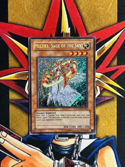 STON-EN062 Meltiel, Sage Of The Sky Secret Rare UNL Edition VLP Yugioh Card - Image 1