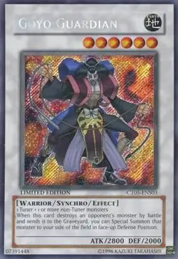 YUGIOH CT05-ENS03 Goyo Guardian Secret Rare NM - Image 1