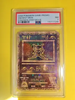 Pokemon Movie 2000 Game Promo Ancient Mew Promo PSA 7 - Image 1