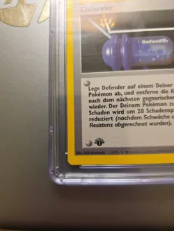 Pokemon 1st Edition Defender German Base Set 80/102 - Image 4