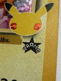 Pokemon TCG Birthday Pikachu #24 Celebrations 25th Anniversary Card NM-Mint - Image 5
