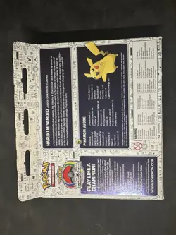 Pokemon TCG 2019 World Championships Haruki Miyamoto Pikarom Judge Box Sealed - Image 2