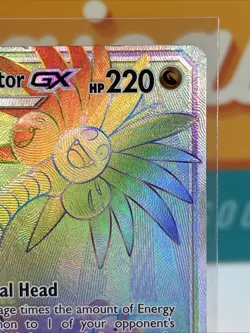 Alolan Exeggutor GX #118 Secret Rare Pokemon TCG 2017 SM Crimson Invasion HP - Image 5