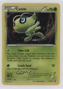 Celebi Pokemon XY Black Star Promo #XY187 0ze3 - Image 1