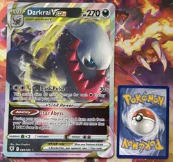 Darkrai VSTAR 099/189 Promo JUMBO Pokemon Card - Image 1
