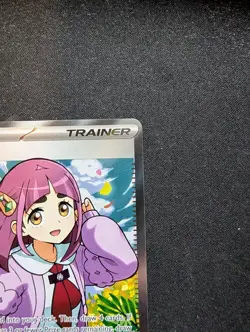 Pokemon TCG Stellar Crown Lacey Full Art Ultra Rare Holo Trainer Card 166/142 - Image 2
