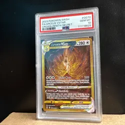 PSA 10 Arceus VStar Gold GG70 Crown Zenith English Pokemon Card Game gem mint - Image 3