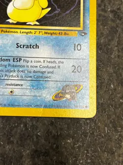 Sabrina's Psyduck 99/132 - Gym Challenge Vintage Pokemon Card LP - Image 3
