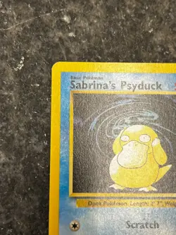 Sabrina's Psyduck 99/132 - Gym Challenge Vintage Pokemon Card LP - Image 5