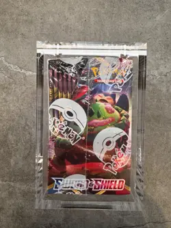 Pokemon Sword and Shield Base Set Booster Box Factory Sealed With Acrylic Case - Image 4