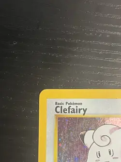 Pokemon TCG Clefairy 6/130 Base Set 2 Holo Unlimited Vintage Nintendo 2000 LP - Image 3