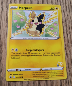 Pokemon TCG Card Electric Morpeko 2021 Fusion Strike 109/264 - Image 6