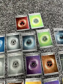Joblot Reverse Holos Energy Pokemon Cards Bundle Bulk Trading Cards - Image 5