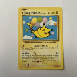 Flying Pikachu 110/108 - 2016 XY Evolutions Rare Pokemon Card TCG LP / NM - Image 1