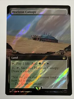 MTG Universes Beyond: Doctor Who Horizon Canopy Extended Art Surge Foil 1094 NM - Image 1
