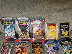 Complete Scarlet & Violet Series - Pokemon TCG 20 sealed packs from all Sets NM - Image 2
