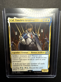 Final Fantasy MTG - Cid, Timeless Artificer BUNDLE - 410, 415, 416, 418 - Image 3