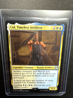 Final Fantasy MTG - Cid, Timeless Artificer BUNDLE - 410, 415, 416, 418 - Image 4