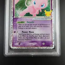 PSA 10 Mew ex 88 Pokemon Celebrations Classic Collection Holo Graded Card - Image 3