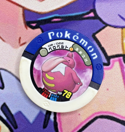 Lickitung Blue 08-022 Regular Battrio Pokemon Arcade Game Chip 🍄 - Image 1