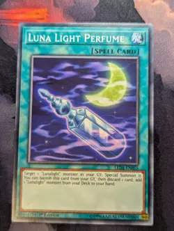 Luna Light Perfume LED4-EN055 1st Edition YuGiOh TCG Card - Image 1