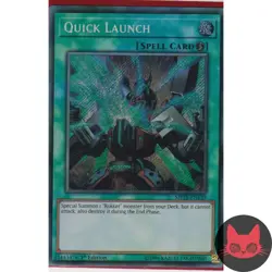 Yugioh Quick Launch MP18-EN139 Secret Rare 1st Edition NM - Image 1
