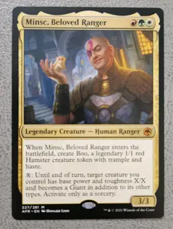 Minsc, Beloved Ranger Adventures in the Forgotten Realms Afr Mtg 227 - Image 1