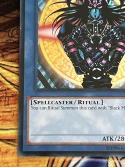 Magician of Black Chaos YGLD-ENC01 Unlimited Edition NM Ultra Rare Yu-Gi-Oh! - Image 5